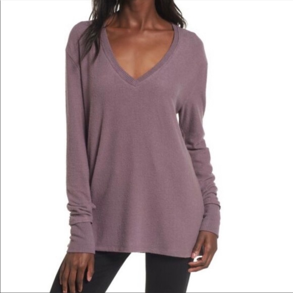 bp Sweaters - BP Purple V-Neck Pullover Sweater (XXLarge)